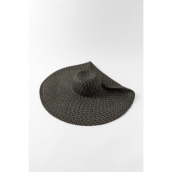 Zara Woven Big Floppy Sun Hat - Size Medium (NWT) main image 4